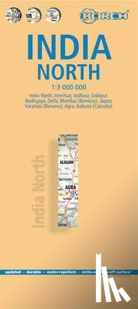  - India North, Nordindien, Borch Map