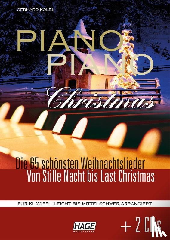 Kölbl, Gerhard - Piano Piano Christmas + 2 CDs