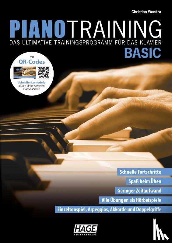 Wondra, Christian - Piano Training Basic (mit CD)