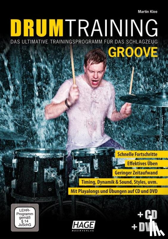Klee, Martin - Drum Training Groove + CD + DVD