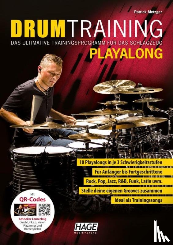 Metzger, Patrick - Drum Training Playalong + MP3-CD