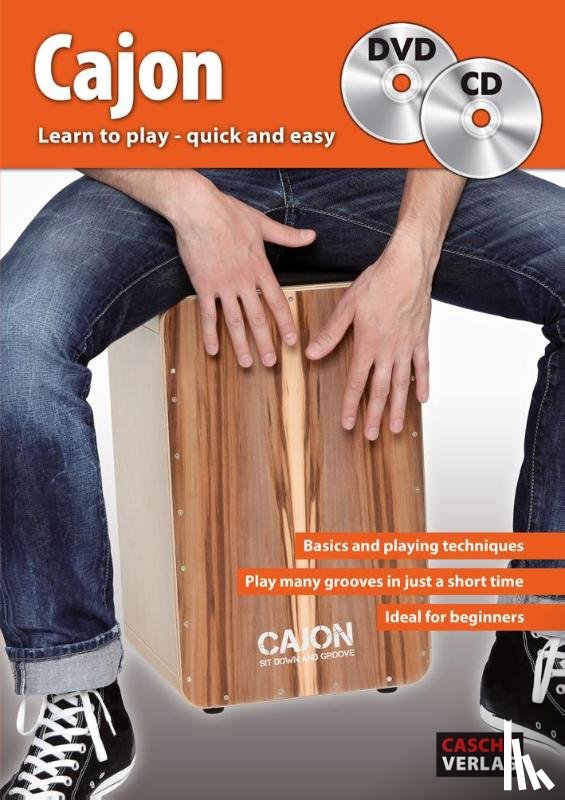  - Cajon: Learn to play - quick and easy + CD + DVD