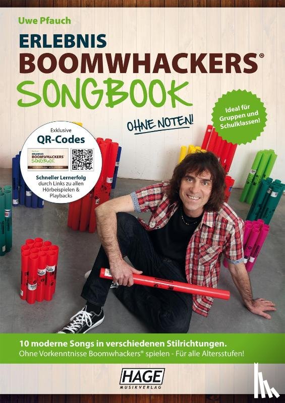 Pfauch, Uwe - Erlebnis Boomwhackers® Songbook (mit MP3-CD)
