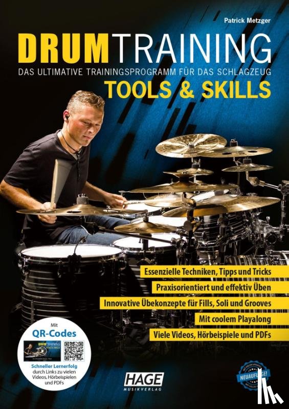 Metzger, Patrick - Drum Training Tools & Skills (mit Daten-DVD)