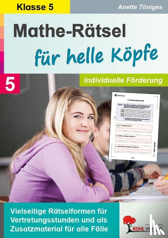 Töniges, Anette - Mathe-Rätsel lösen / 5. Schuljahr