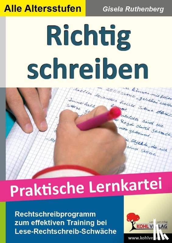 Ruthenberg, Gisela - Richtig schreiben Rechtschreibprogramm