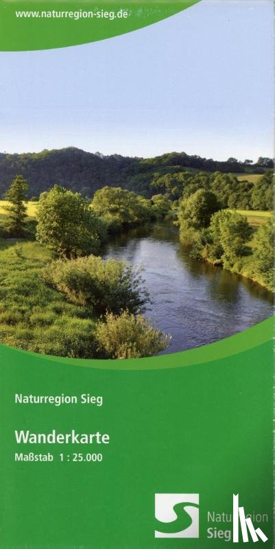  - Naturregion Sieg Wanderkarte 1:25 000