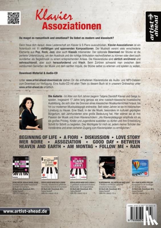 Davidoff, Tatjana - Assoziationen