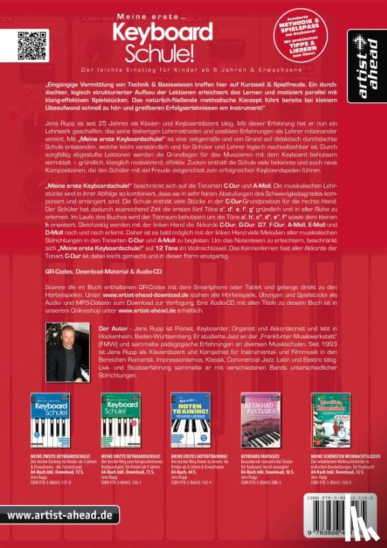Rupp, Jens - Meine erste Keyboardschule!