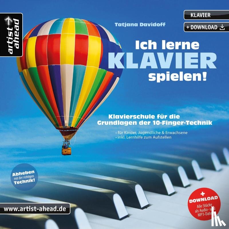 Davidoff, Tatjana - Ich lerne Klavier spielen!