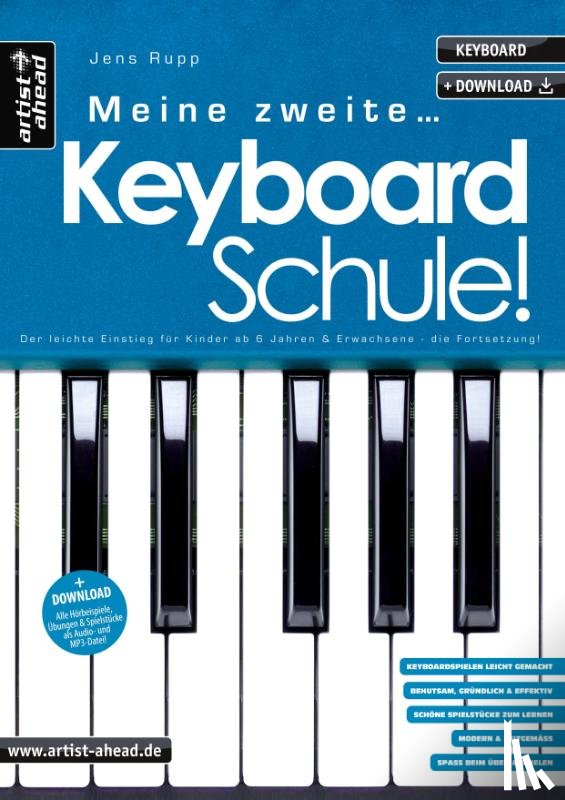 Rupp, Jens - Meine zweite Keyboardschule!