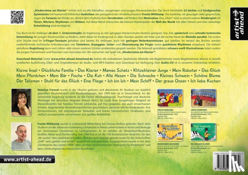 Frenzel, Nataliya, Wittkamp, Frantz - Kinderreime am Klavier