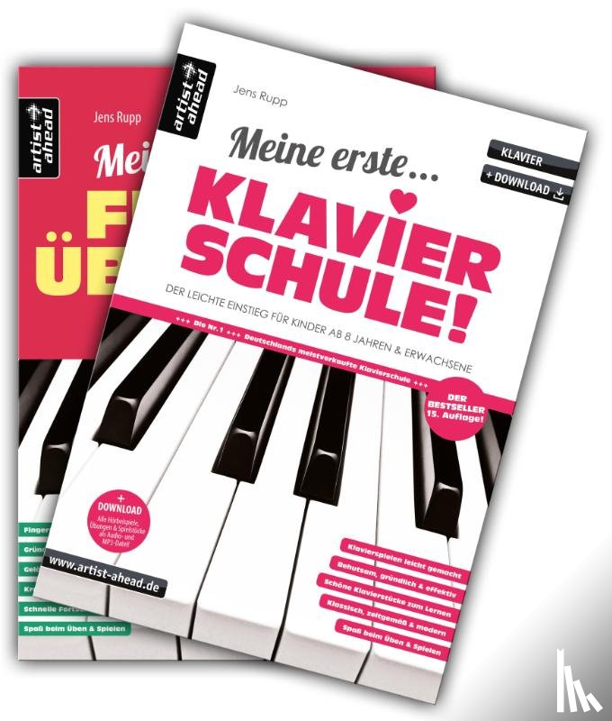Rupp, Jens - Meine erste Klavierschule & Meine ersten Fingerübungen im Set!