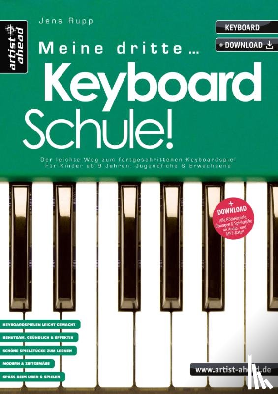 Rupp, Jens - Meine dritte Keyboardschule!