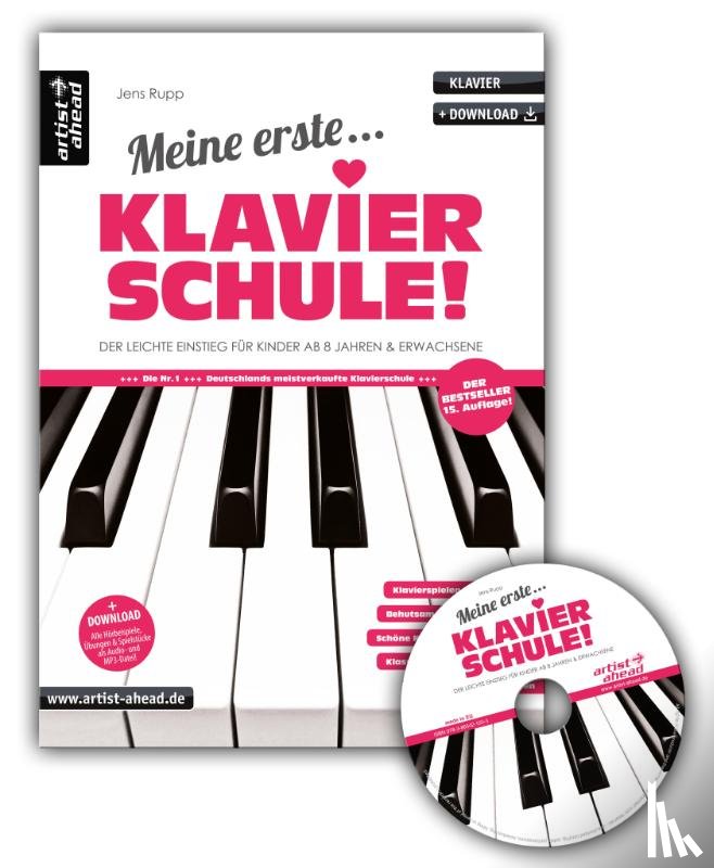 Rupp, Jens - Meine erste Klavierschule inkl. Audio-CD!