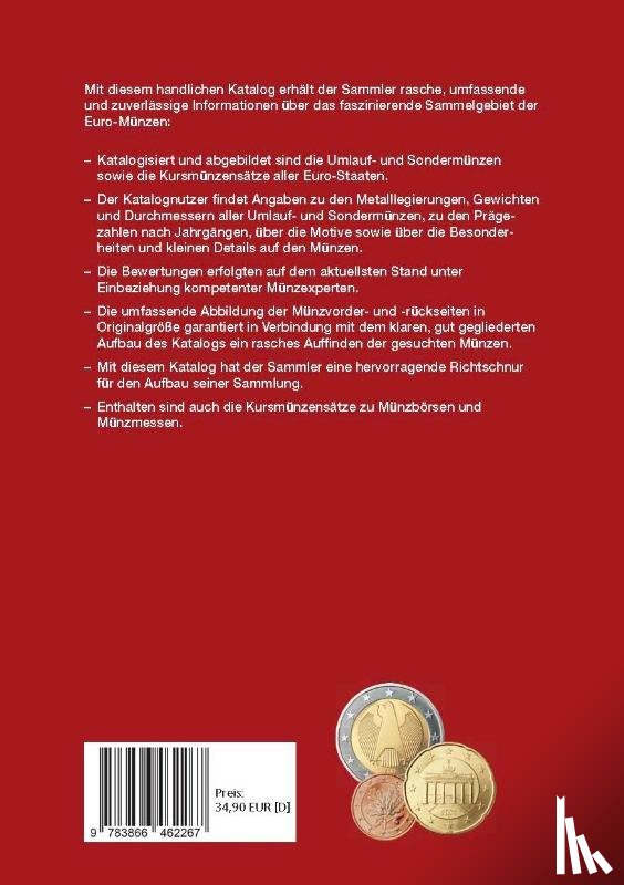 Sonntag, Michael Kurt - Die Euro-Münzen