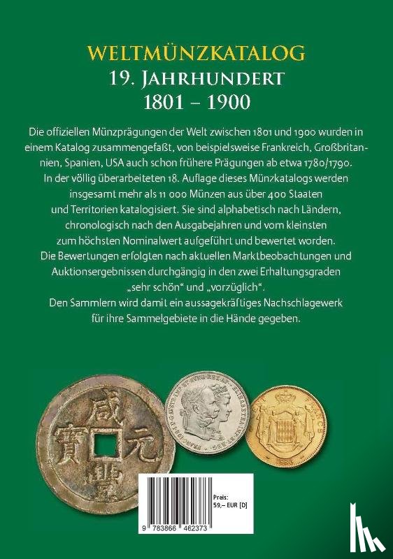 Kahnt, Helmut - Weltmünzkatalog 19. Jahrhundert
