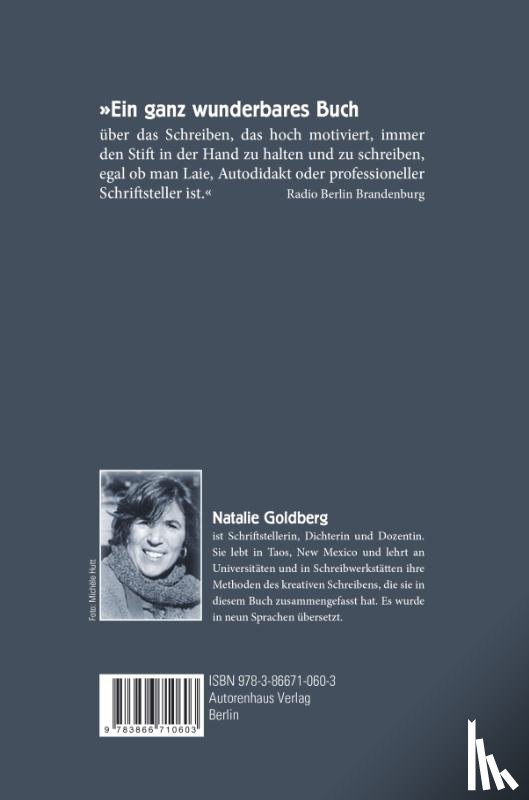 Goldberg, Natalie - Schreiben in Cafés
