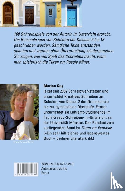 Gay, Marion - Türen zur Poesie