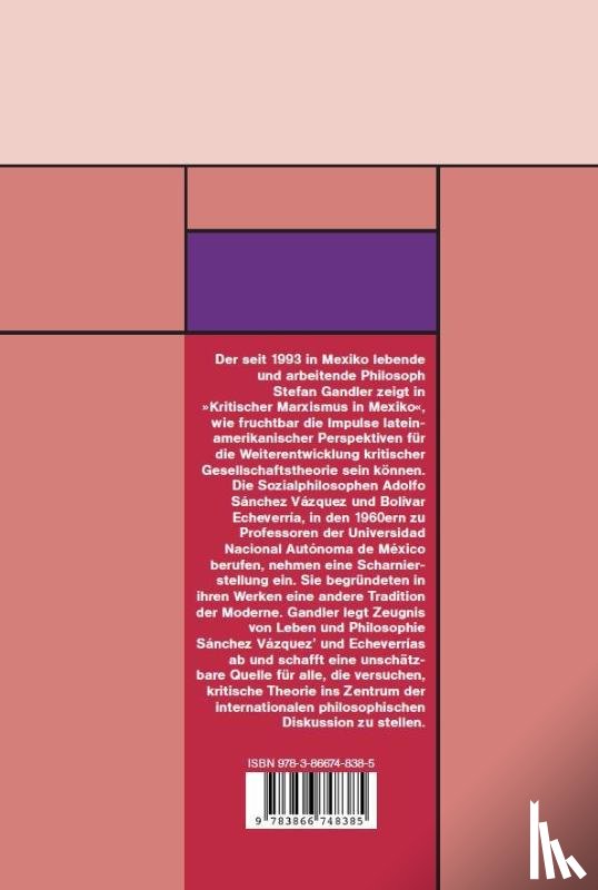 Gandler, Stefan - Kritischer Marxismus in Mexiko