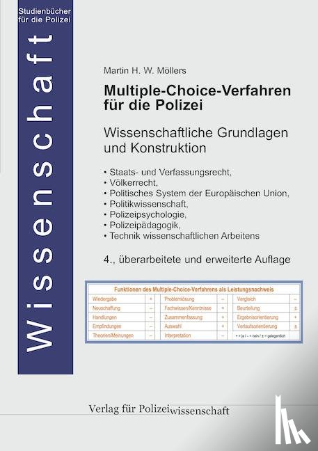 Möllers, Martin H. W. - Multiple-Choice-Verfahren für die Polizei