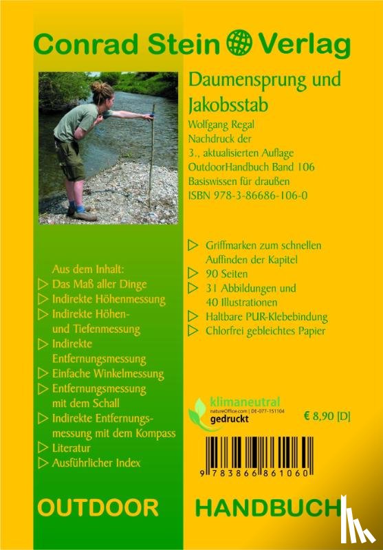 Regal, Wolfgang - Daumensprung und Jakobsstab. OutdoorHandbuch
