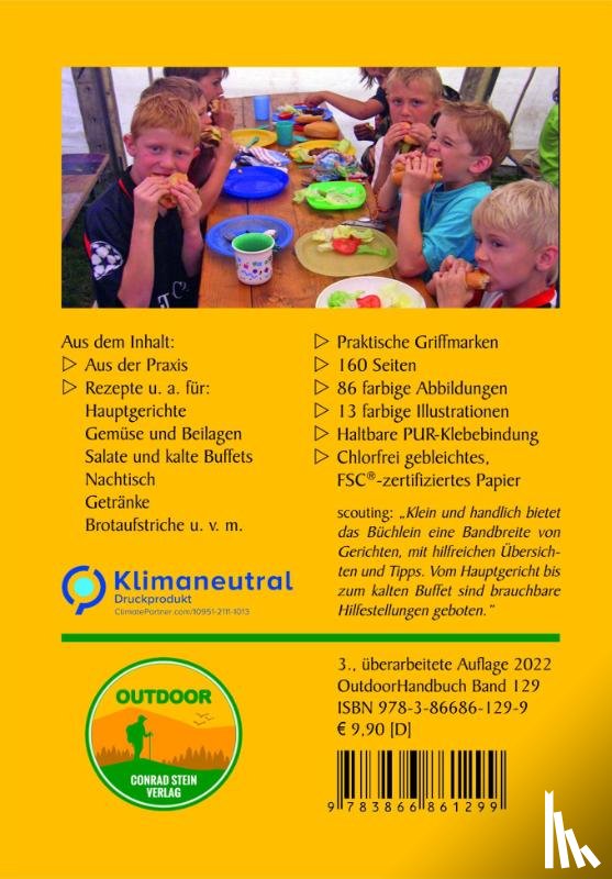 Ries, Wolfgang - Kochen für Gruppen und Zeltlager