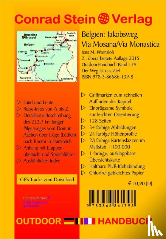 Warnsloh, Jens M. - Belgien: Via Mosana / Via Monastica