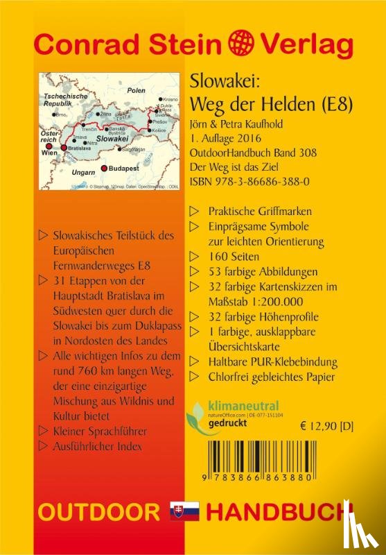 Kaufhold, Jörn, Kaufhold, Petra - Slowakei: Weg der Helden