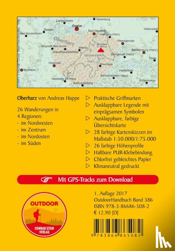 Happe, Andreas - 26 Wanderungen Oberharz