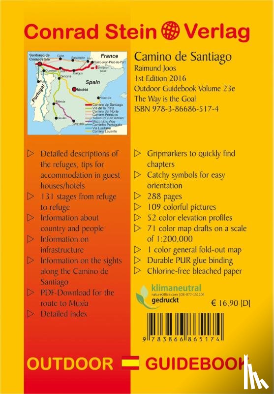 Joos, Raimund - Camino de Santiago