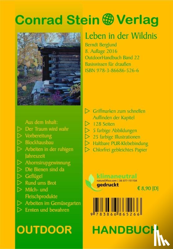 Berglund, Berndt - Leben in der Wildnis