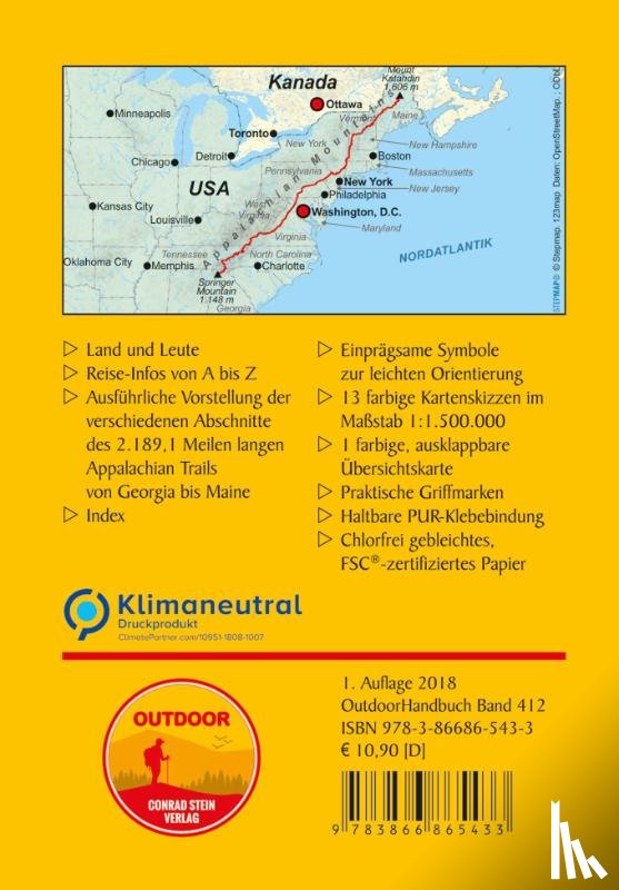 Stapper, Robert - USA: Appalachian Trail