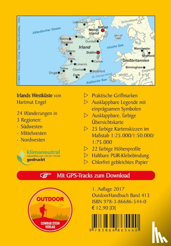 Engel, Hartmut - 24 Wanderungen. Irlands Westküste