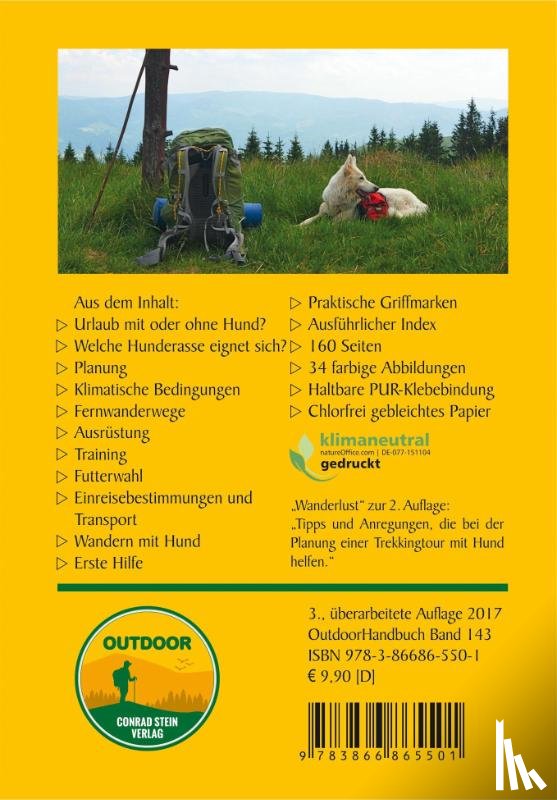 Kühr, Heiko - Trekking mit Hund