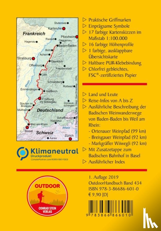 Kleck, Daniela, Schwarz, Nicole - Badische Weinwanderwege