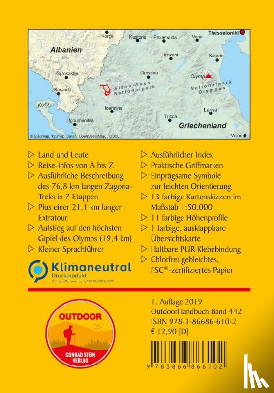 Steinhagen, Diana, Steinhagen, Lars - Griechenland: Zagoria-Trek