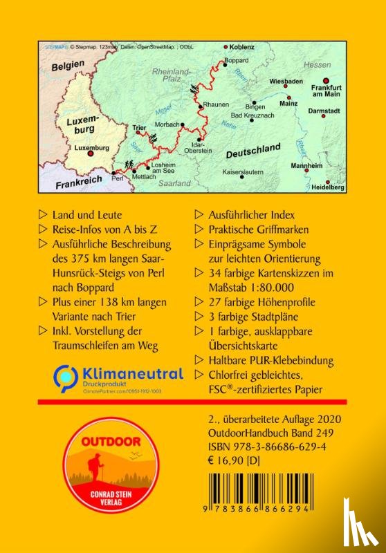 Barelds, Wolfgang, Barelds, Idhuna - Saar-Hunsrück-Steig