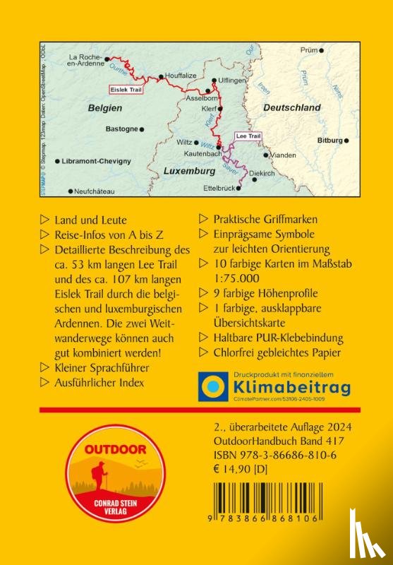 Holler, Astrid - Luxemburg/Belgien: Lee Trail und Eislek Trail