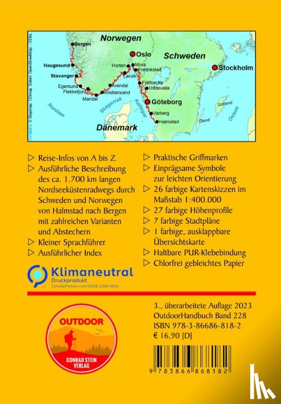 Barelds, Wolfgang - Schweden/Norwegen: Nordseeküstenradweg