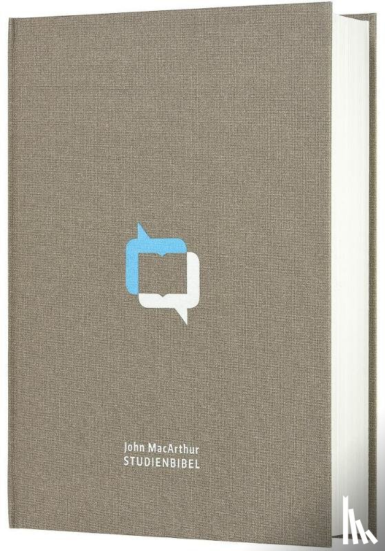  - MacArthur Studienbibel - Schlachter 2000 (Hardcover, grau)