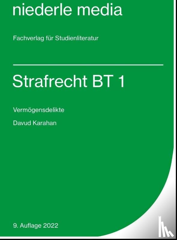 Karahan, Davud - Karteikarten Strafrecht BT 1