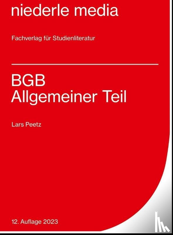 Peetz, Lars - Karteikarten BGB Allgemeiner Teil