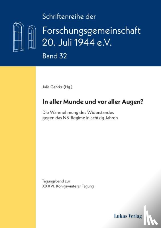  - In aller Munde und vor aller Augen?