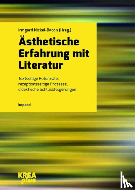 Nickel-Bacon, Irmgard - Ästhetische Erfahrung mit Literatur