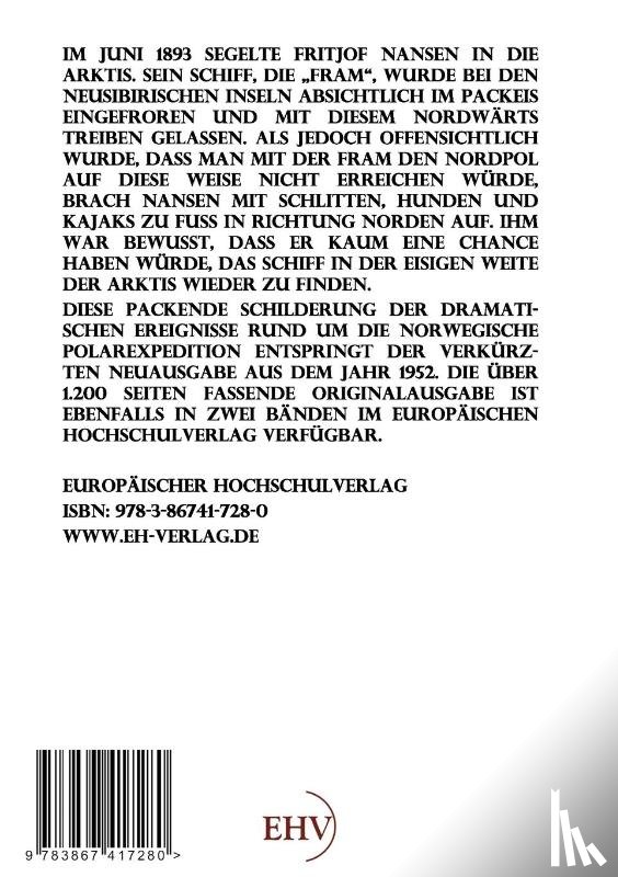 Nansen, Dr Fridtjof - In Nacht und Eis