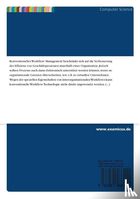 Pargfrieder, Karin - Interorganizational Workflow Management - Concepts, Requirements and Approaches