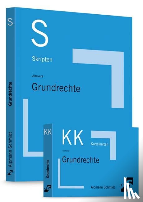 - Paket Altevers, Skript Grundrechte + Sommer, Karteikarten Grundrechte