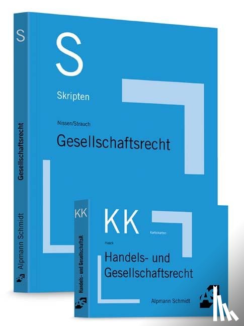  - Paket Alpmann, Skript Gesellschaftsrecht + Haack, Karteikarten Handels- und Gesellschaftsrecht