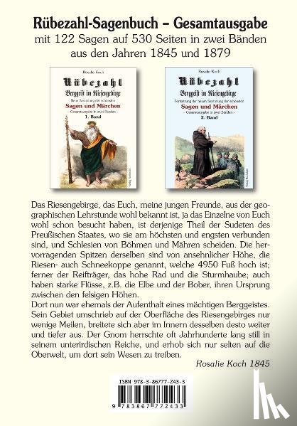 Koch, Rosalie - Rübezahl - Berggeist im Riesengebirge 1845 - Band 1